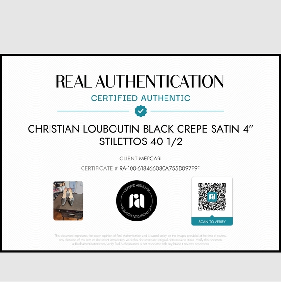 CHRISTIAN LOUBOUTIN Black CREPE SATIN 4” STILETTOS 40 1/2 - Picture 4 of 16